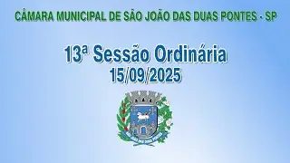 13ª Sessão Ordinária - 15/09/2025