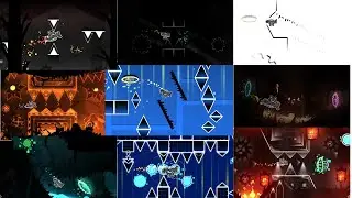 [4k] Top 10 Hardest Ship Challenges  // Geometry Dash
