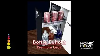 Bottle Pullout Premium Gray Installation Home Care Lifestyle