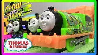 NEW!! TrackMaster HYPER GLOW PERCY Thomas and Friends Thomas Nia Ashima Toy Trains for kids