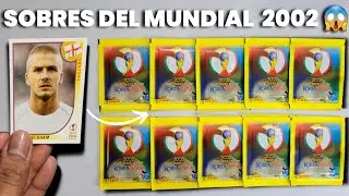 ¡La SORPRENDENTE Colección del álbum Panini del mundial 2002! ¡Panini World Cup 2002!