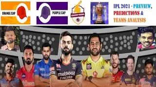 Can RCB win the Cup this time? IPL 2021 UAE - Preview !