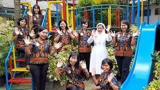 MENGENAL LINGKUNGAN SEKOLAHKU DI KB-TK FRANSISKUS 1 TANJUNGKARANG