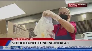 School lunch funding increase thank to USDA