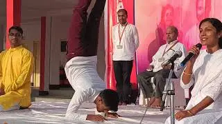 ADVANCE YOGA DEMONSTRATE
