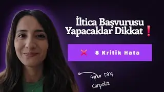 🛑İltica Başvurusunda Bu Hataları Yapmayın! | #iltica #refugees #asylum