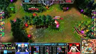 ROC vs GMB   LCS EU W5D2   ROCCAT vs Gambit VOD
