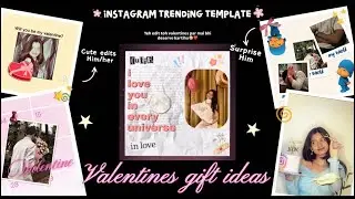 Valentine&rsquo;s special edit | Valentines day gift ideas | surprises for her | Instagram trending reels