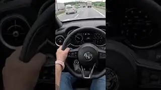 Alfa Romeo Stelvio 2.0 GME Turbo 280 HP Acceleration Test