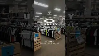 Oakley Warehouse Sale | OCT 4 - 6, 2024 | Carlsbad, CA
