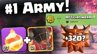 #1 ARMY In Clash of Clans CRUSHES The NEW Modifiers! Fireball Rocketloons in Legend League!