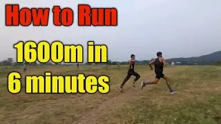 How to run 1600 m in 6 minutes || 1600 मीटर 6 मिनट में कैसे दौड़े?  || 1600 meter Race Training Plan