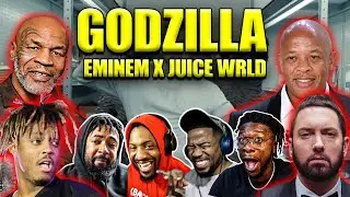 Это просто СУПЕР! Подборка реакций Эминема и Juice WRLD на Годзиллу! | R.I.P Juice WRLD