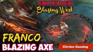 Franco Blazing Axe Skin | Mobile legend 35 | Isolation Squad | Citrine Gaming
