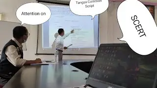 #Tangsascript #Traditional. Consultation meeting with SCERT Board Member about Tangsa Common Script
