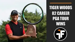 Tiger Woods - the GOAT - ties the PGA TOUR record with 82 wins!