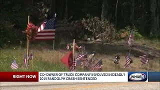Co-owner of trucking company involved in Randolph crash sentenced to prison