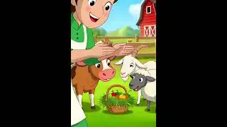 Cute Animals Learn Colors for Kids-- short story..: