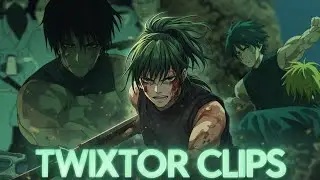 Maki vs Zenin clan Twixtor 4k clips for editing || Episode-04 Season-03 || Jujutsu kaisen 