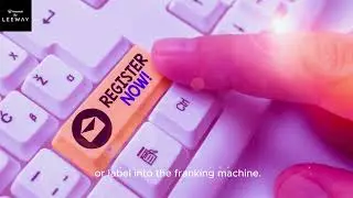 How does postal franking machine function