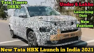 All New Tata HBX (Timero) 2021 Micro SUV Launching Soon in India| Tata HBX Price and Features