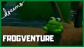 Best Darn Frog Game Since Frogger | Dreams PS4 | Dreams Gameplay