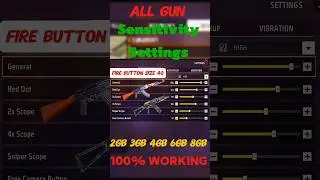 Free Fire Ob52 Update 4Gb Ram Auto Headshot Sensitivity Setting ⚙️| 200 Sensitivity Settings In 2026