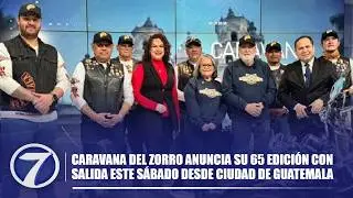Caravana del Zorro anuncia su 65 edición con salida este sábado desde Ciudad de Guatemala