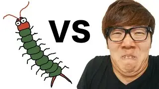 【閲覧注意】ヒカキン vs 巨大ムカデ！