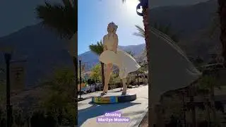 GLOWING MARILYN MONROE FOREVER | Palm Spring, California #short