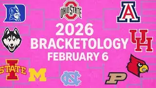 Обновление прогноза турнирной сетки NCAA 2026 года &mdash; 6 февраля.