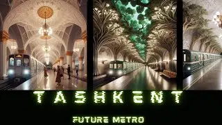 Ташкентский метрополитен. Юнусабадская линия. Продолжение. Художественная фантазия.