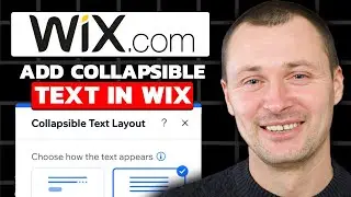 How To Add Collapsible Text In Wix Website (Full Tutorial)