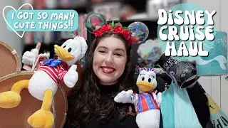 HUGE Disney Cruise Haul 💸🚢 AUSSIE Disney Wonder merch - shirts, pins, mugs + more 🏰