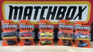 Matchbox Moving Parts 2021 Mix A (Unboxing)