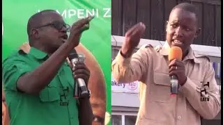 Mapambano ya wagombea CCM na CHADEMA jukwaani Mwanza | Stanslaus Mabula na John Pambalu