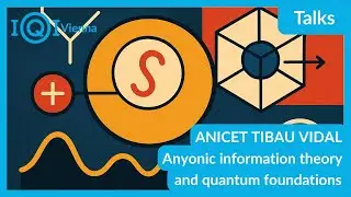 ANICET TIBAU VIDAL: Anyonic information theory and quantum foundations