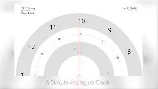 Flutter Clock