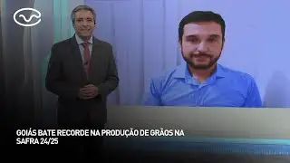 Goi&aacute;s bate recorde na produ&ccedil;&atilde;o de gr&atilde;os na safra 24/25