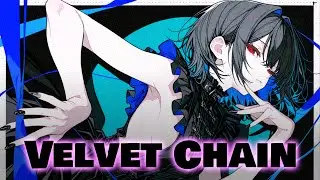 Velvet Chain | Dark High-Tempo BGM | Husky Female Vocals