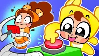 No! Don’t Push the Button! ❌ 🚨🔘 Funny Kids Songs And Nursery Rhymes😍