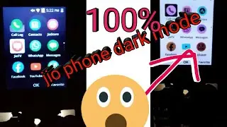 jio phone dark mode 2021