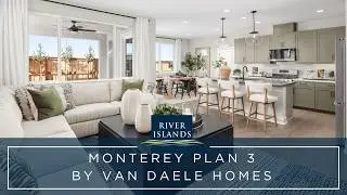 Tour Plan 3 at Monterey by Van Daele Homes | A Spacious 4&ndash;5 Bedroom Home at River Islands