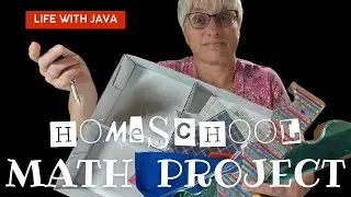 Homeschool Math Project |  Hands on Learning |  Autism Family  #homeschoolingfun #unschooling #ditl