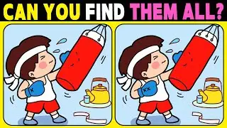 【Spot the difference】Are you a genius? Only 1% can solve this!【 Find the difference 】 No.1229