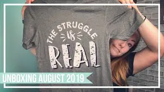August 2019 Unboxing : Smartass & Sass Subscription Box