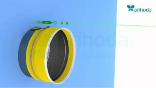 Fabric ducting - Mounting instruction - Installation 1 - PRIHODA
