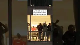 Migrants detained in Panama hotel (@ajplus)