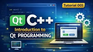 Qt C++ Tutorial 001 | Introduction to Qt Programming