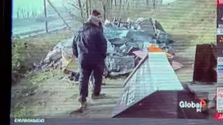 Global news of homeless campment over 1 year under QB bridge nxt SRY...